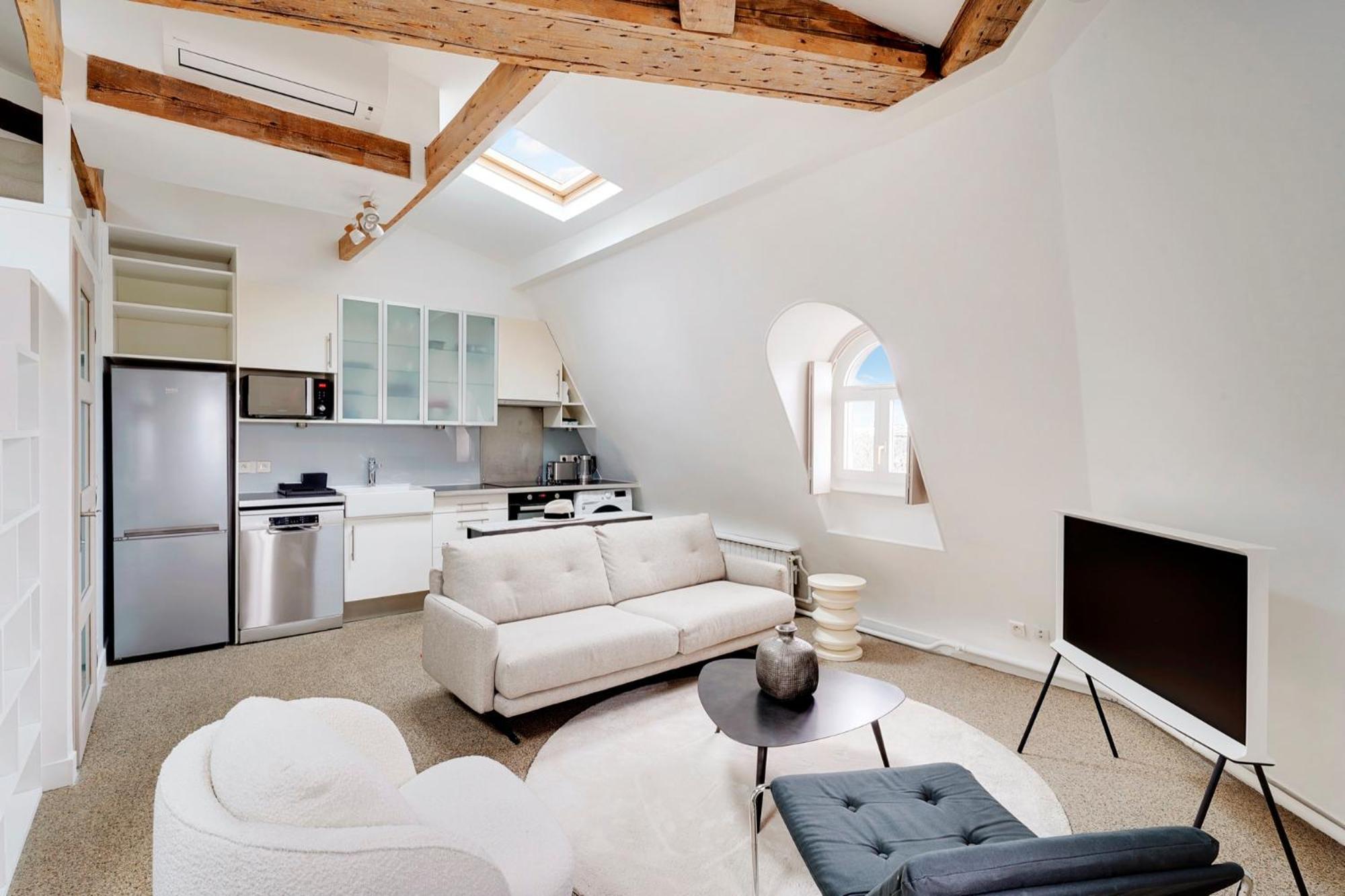 Appartement Loft D'exception Courcelles - Parc Monceau *